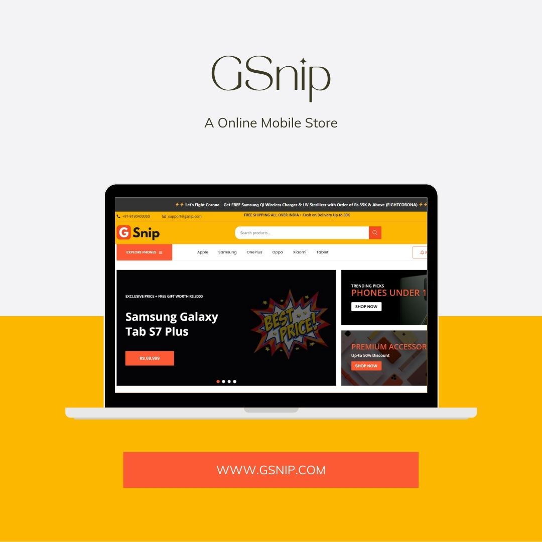 GSnip WordPress WooCommerce eCommerce Website
