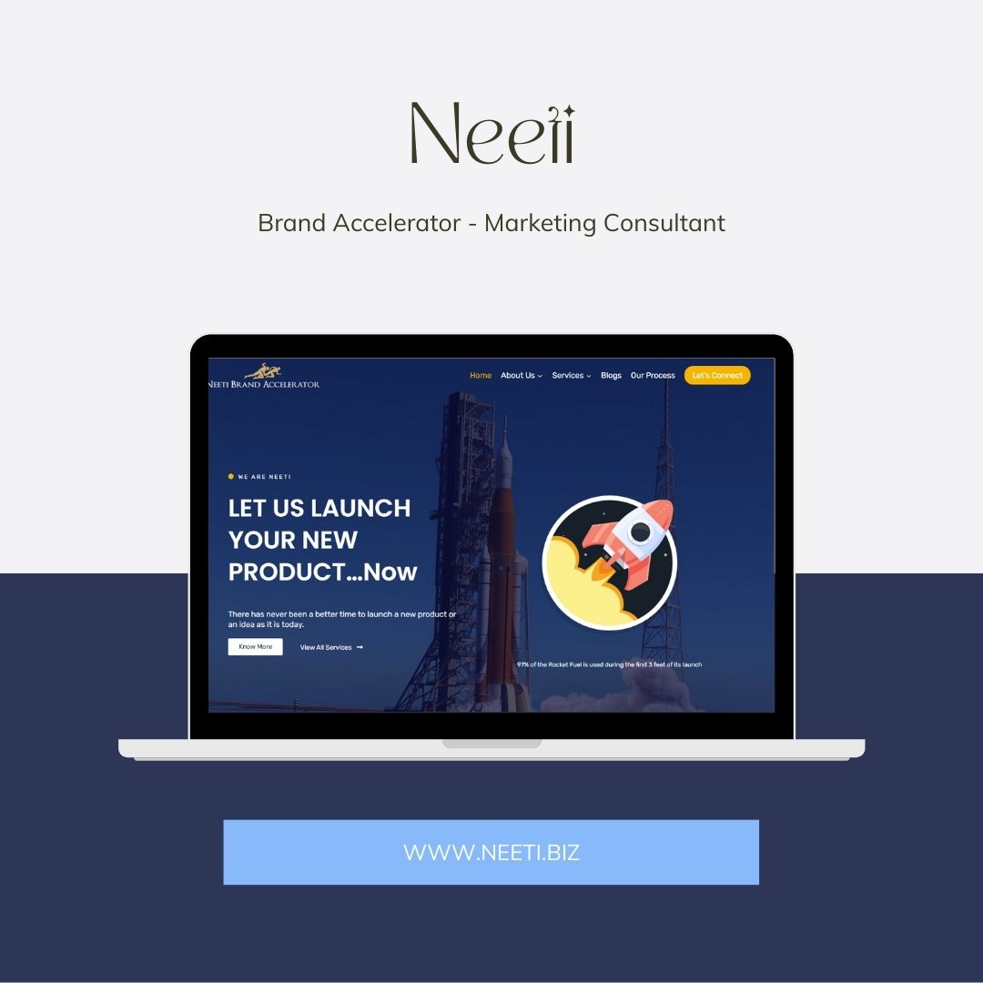 Neeti Brand Accelerator Marketing Consultation Website